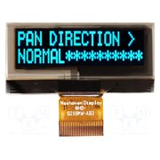 NHD-0216MW-AB3 Display: OLED; alphanumeric; 16x2; Dim: 41.4x19.9x1.6mm; blue; 1x24 dxuxf6Zd_BCJ_cEUl1Xm6XqcnUaDyYCDF5bAsBENU9w