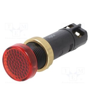 XVLA324 Indicator: LED; flat; red; 12VDC; Ø12mm; IP40; screw terminals s75ZTm90v-NoJDwSc2NqbD00IAyNcYyTE57FE-D00-I