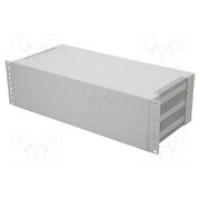 G17083UG Enclosure: rack mounting; Standard: 19"; 3U; grey; Z: 129mm; X: 431mm pAYy3OQMDqZTzE1xAfC6PPsSPiRWeg3zuX6YMIpTLPg
