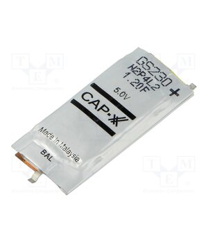 GS230F Supercapacitor; SMD; 1.2F; 5VDC; ±20%; 39x17x3.9mm; 30A; -40÷70°C vcWnvS3O679iydqsl4A_14-67Rlc-7U7O-Qtc0Ze3So