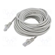 KABSI AL-OEM-305 Patch cord; RJ45 plug,both sides; U/UTP; 5e; CCA; 10m; grey; 26AWG Nbx737SXSzWQjH02aQFJnEEbmO1mwy66PABZvDA05LI