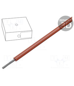 1234104 Wire; ÖLFLEX® HEAT 125 SC; 1x1mm2; stranded; Cu; red; -55÷125°C VDjYWaDrZiBXZe9oup1OlK-VRtBnC0Tnxs9RXwThHvE