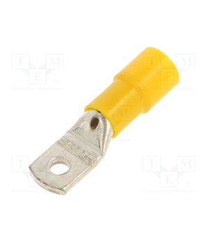 BM00625 Tip: ring tube; M5; Ø: 5.2mm; 25mm2; crimped; for cable; insulated 9l3rP0Hi4-hmoxyyIW7L9Bh_-DK4GvZlahJUvgzbae4