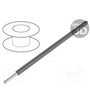 3051/1 SL001 Wire; HookUp Wire; 22AWG; wire; Cu; PVC; dark grey; 300V; 305m orGIz2NzwnlHkR7WWEfoXOULX-unfaxk-5qoQClFvrs