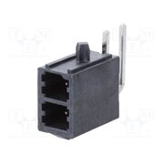 76825-0002 Connector: wire-board; socket; male; PIN: 2; Mega-Fit; angled 90° w9LuhjIVnvaLrp1AWRmht8Xnis-SoZwjD8WMXGxlDzA