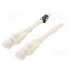 IBEHI Patch cord; RJ45 plug,both sides; U/UTP; 6; CCA; 3m; PVC; grey xhOtS5MoM7DWPuAKcsn5V4SRkMBb30E0_brvZUVRWfU