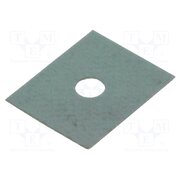WK 126 Heat transfer pad: silicone; TO126; 0.45K/W; L: 11mm; W: 9mm; 6.5kV aTxDVYWEwKOir9E2FEZM-VmZgQxEpNCEt4f3K5eYbJs