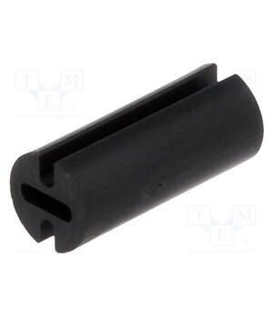FIX-LEDH-10.5 Spacer sleeve; LED; Øout: 4.5mm; ØLED: 3mm; L: 10.5mm; black; UL94V-2 4XA8cV526Nvd4E6YVjeKbfELHBeGEH0i2iP8UoA-HKw