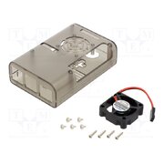 DNG-16188 Enclosure: for computer; Raspberry Pi 4 B; grey; X: 90mm; Y: 59mm ezw8Q_90G1e-PDNZg0knaD1RbFDwkhxTw1KJ5AK7ddE