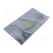 010-0112 Protection bag; ESD; L: 254mm; W: 127mm; Thk: 75um; 100pcs; 1MΩ÷10GΩ FdkmA2Mohpt-cseqQ4QQVYGeb4oOhqyWD2VPxV6pRCw