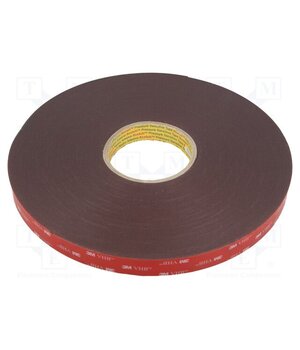 VHB 4611 Tape: fixing; W: 19mm; L: 33m; Thk: 1.1mm; double-sided; acrylic EQGcGYjF2CJePdxfue7tyI1iEo1aAODypXDS03l3ITA