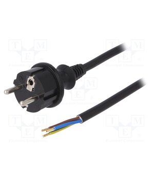 W-98388 Cable; 3x1.5mm2; CEE 7/7 (E/F) plug,cables; PVC; 5m; black; 16A hZuj9KMATFrhde63yk-C7iCQ5ubm9wo1oLUqzKYH8sI