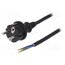 W-98388 Cable; 3x1.5mm2; CEE 7/7 (E/F) plug,cables; PVC; 5m; black; 16A hZuj9KMATFrhde63yk-C7iCQ5ubm9wo1oLUqzKYH8sI