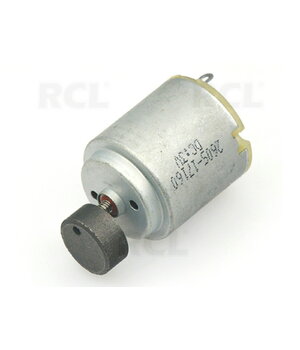 Vibrācijas motors 3–12 V, ø23,8 mm, R260

 SVUM021.jpg