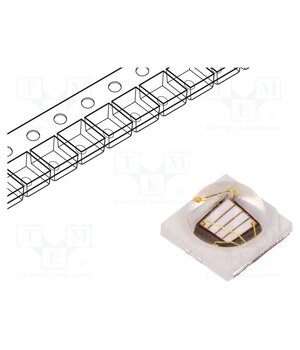 PK2N-3LLE-V Power LED; UV; 3535; 140°; 700mA; 3W; λd: 390÷400nm; 3÷3.47VDC; SMD d0yxVoy4zw3bGTp8X16kDnuPgSRMiYY_krTmLwh2uVs