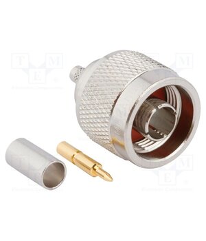 082-5375-RFX Connector: N; plug; male; straight; 50Ω; crimped; for cable; PTFE We90UeCtfd4rhCg_nVtz3MeTuFUfW09Goh72-Jx145Q
