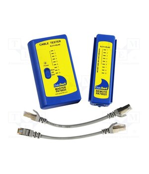 PA70025 Tester: LAN wiring; Detection: cable and wire continuity i1MR5YDGJ5gh90VOKjQO-NklXjg9E7AJi54MPJQrEz8