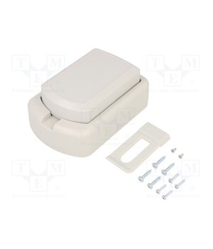 KM-200B+KM-100/G Enclosure: specialist; ABS; grey; IP54; Kit: KM-100/BK,KM-100/G 71eLsQExpaK2zGpV-A8pRUlvARR3JHG6zYASlQBh-hQ
