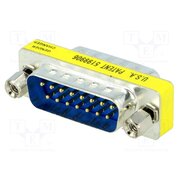2401-0100-02 Transition: adapter; D-Sub 15pin male,both sides Pvlu4jwk3LEb49jlbEXJak9wZQjR9m84Xys_Y5RaPDo