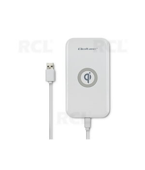 Bezvadu indukcijas lādētājs Qualcomm QuickCharge 3.0 10 W, balts

 AIMB010B.jpg