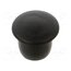 10060599 Stopper; H: 8mm; push-in; Flange dia: 12mm; black; 054085222003 H61GT3P_0fzCX6mgF6sMlVPQDaCunQ-e2VnFhXmAKPc