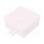 34561201 Enclosure: junction box; X: 85mm; Y: 85mm; Z: 37mm; polypropylene PP S8AvSRtahq4mVapc3xyoWlkaH6IWwSV9JoU86jXIyo8