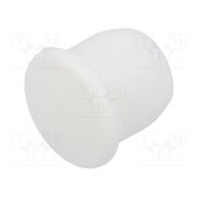 10060605 Stopper; H: 9mm; push-in; Flange dia: 12mm; white; Ømount.hole: 10mm fHYjvQX_fPFdVC7lUfeIOdXiIVeuCOv6bTVhpIPuIeU