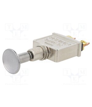 PP-1A-DC-7-M Switch: push-pull; Pos: 2; 75A/28VDC; chrome; Illumin: none; PP PFEtu3QVH65PJmLJKhpuXRAndNRXFpP9yRNMM3HK9LE