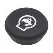 09-0S12.2883 Button; round; Ø21mm; black; 09 gPLO8R-gxoiJDzrZ_LNqIwilkbhapzQBe6ubWMU64hQ
