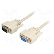 C-15GW/3 Cable; D-Sub 15pin HD socket,D-Sub 15pin HD plug; 3m; 28AWG imS34QjC8PbQErAZpeUdrGzjBKVmxb3MwqcMCQ3BWPg