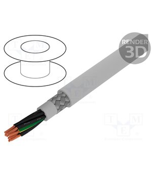 470091CY GE321 Wire; Pro-Met; 9G1mm2; shielded,tinned copper braid; PVC; 50m QIl0RaYxvomK4mGRs5_GpTVdxVpGkRde1MbmlFsh0Ng