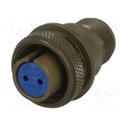 97-3106A-12S-3S Connector: circular; plug; for cable; PIN: 2; female; soldering; 97 nmAEiyo-wqdluNbk9RnR1EMWr1yPIu4Pci5A1exp4wE