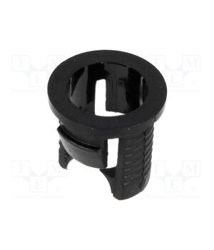 FIX-LED5-1 LED holder; 5mm; one-piece; black; UL94V-2; L: 7.1mm; polyamide WYtcbdA6CXfhQWTE5W_xt4pvboKGC-VfRjlWiKFIpho