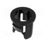 FIX-LED5-1 LED holder; 5mm; one-piece; black; UL94V-2; L: 7.1mm; polyamide WYtcbdA6CXfhQWTE5W_xt4pvboKGC-VfRjlWiKFIpho