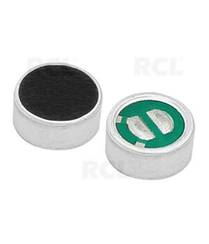 MIKROFONS 2V 0,5mA, 100–10000Hz, ø6×2,7mm

 IMIK006.jpg