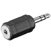 АДАПТЕР ø3.5mm Jack (Ш) <-> ø2.5mm Jack (Г), stereo