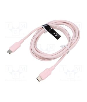 TRCPH Cable; USB 2.0; USB C plug,both sides; nickel plated; 2m; pink CBmkBS_rUgY5wveKsK4go7j86Dz0AiDNsCF2yLyn5XE