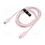 TRCPH Cable; USB 2.0; USB C plug,both sides; nickel plated; 2m; pink CBmkBS_rUgY5wveKsK4go7j86Dz0AiDNsCF2yLyn5XE