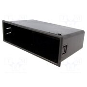 MAUNI021-05 Radio box; 2 ISO; black; 58x188mm j7JK8qnR369pzW2AfeuU6f1QTi4EqTKpP8YwpJFKOaQ