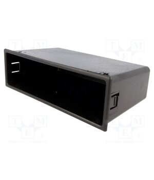 MAUNI021-05 Radio box; 2 ISO; black; 58x188mm j7JK8qnR369pzW2AfeuU6f1QTi4EqTKpP8YwpJFKOaQ