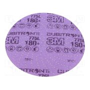 775L P180 150MM CUBITRON II Sanding plate; 150mm; Granularity: 180; with holes; Mounting: bur xS-sCZXOelXXRawMBslv_Rgp2TXtxGY9kZpUs30RQT0