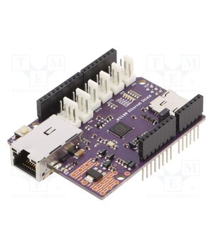 W6100 ETHERNET SHIELD Dev.kit: Ethernet; prototype board; Comp: W6100; WIZnet W6100 5cgzqGoS_P-7A-_1rrbCzZQzbtx048WnlLIkYQzq6fE