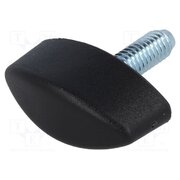 8362 Knob wing; Ext.thread: M6; 16mm; H: 15mm; polyamide; W: 30mm GAC9zTMMYe-3qgTXh_kCzHe3bD9c3eZ8Oi2Hv5dP6Kk