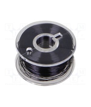 LD10-1 Silver plated copper wires; 0.1mm; black; Cu,silver plated; 100m 7v9pH-T2pV38akfMfiuFqvMmLO7q_vc19zH-GCQMJjM