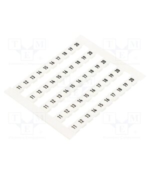 0523060011 Marker; Marking: 11-20; white; 5mm; horizontal hOeT_ffYf_d4nGZewFw1kXBxmDD1My0sJH_-qn5rBvc