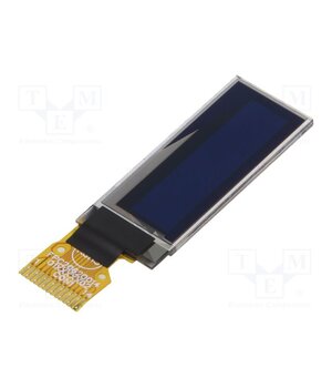 DEP 128032E1-Y Display: OLED; graphical; 0.91"; 128x32; Dim: 30x11.5x1.26mm; 1x14 NeidGIKrqOJ-pZahURI6LNZHdPko4CIYQ1ERoetl5wQ