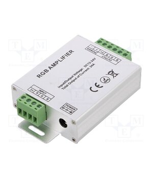 CTR-RGB-AMP-8A-01 RGB amplifier; RGB lighting control; Ch: 3; 24A; Usup: 12VDC,24VDC zUARYhus17BWgGNky8LEaiQ1vbjqCMaqqB2jEUyveCI
