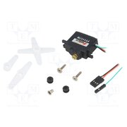 FEETECH MINI SERVO FT1117M-FB POSITION F Motor: servo; 4.8÷6VDC; mini; analogue; 30x12x31.7mm; metal Bs2ZFzB8liCSt_iKFFQc5IO1HwqfT_1MR8ZWJ9IDp4o