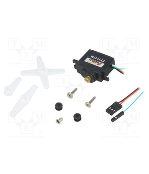 FEETECH MINI SERVO FT1117M-FB POSITION F Motor: servo; 4.8÷6VDC; mini; analogue; 30x12x31.7mm; metal Bs2ZFzB8liCSt_iKFFQc5IO1HwqfT_1MR8ZWJ9IDp4o