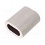 ZLA20 Ferrule; aluminium; for rope; Ørope: 20mm gXevIhawmfq-yBuzZ2kQEe3-j9s4210OYHXIdi6iyr4